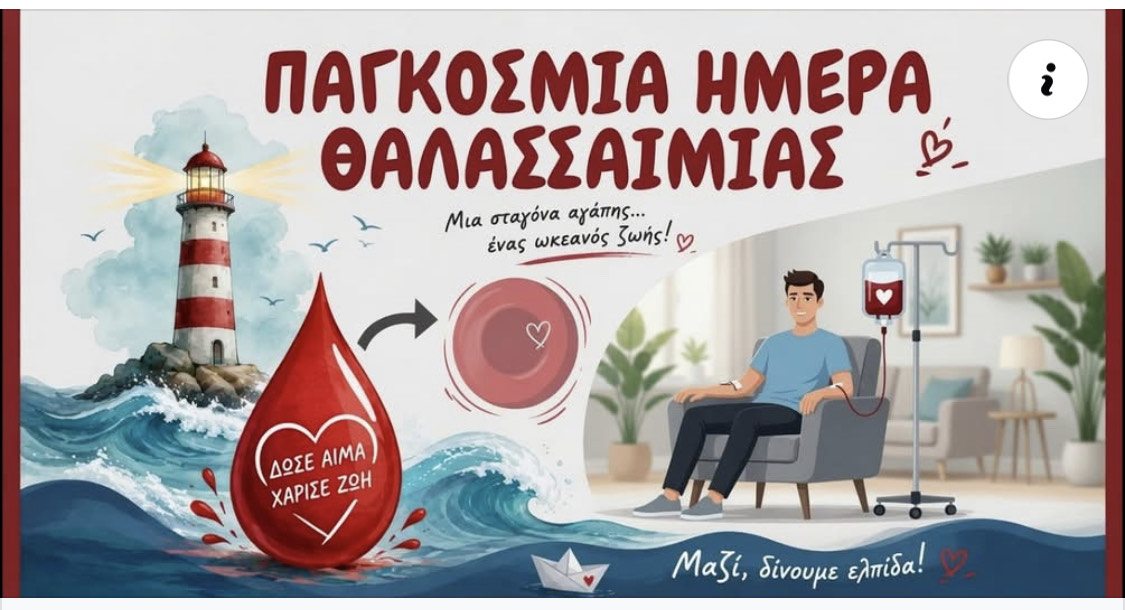 8 ΜΑΗ - ΠΑΓΚΟΣΜΙΑ ΗΜΕΡΑ ΘΑΛΑΣΣΑΙΜΙΑΣ